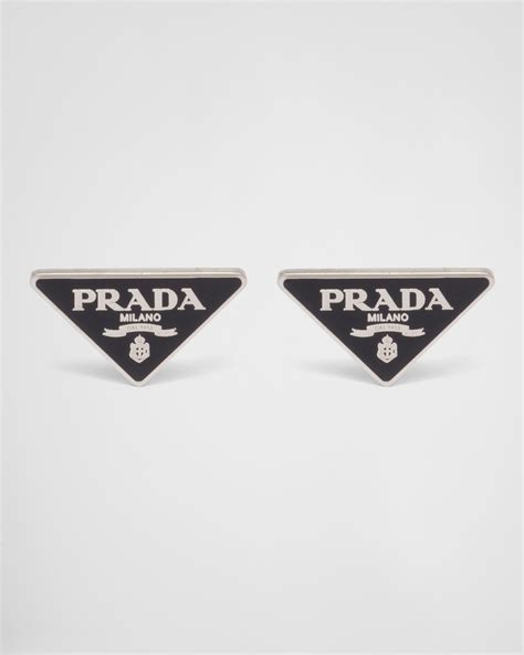 prada earrings for sale|Prada nylon earrings.